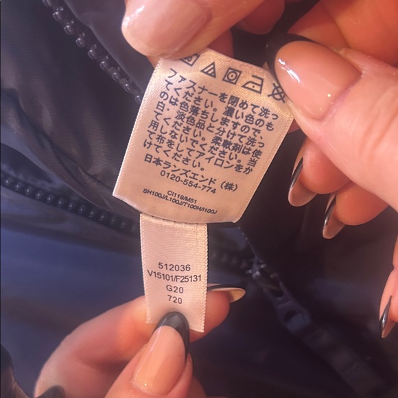 Lands' End Navy Kids Snow Jumpsuit  Size 8 - Picture 9 of 12